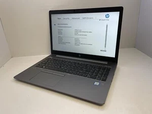 HP ZBOOK 15U G5 Laptop w/ Intel Core i7-8550U 1.80 GHZ + 8 GB | No HD / OS A - Picture 1 of 12