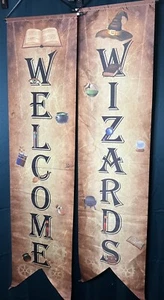Welcome Wizards Banners - Picture 1 of 1