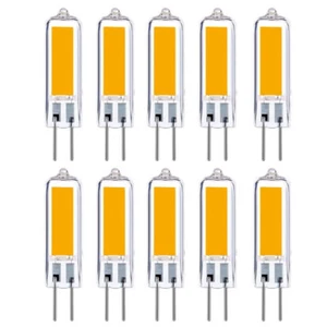 10X G4 LED Bulb 3W AC/DC 12V Warm White COB No strobe dimmable - Picture 1 of 4