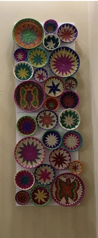Mexican Handwoven Canastas de Palma (Palm Leaf Baskets) see variations Pre-Owned Cover
