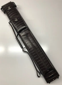 Vincitore Marrón Cuero de Cocodrilo 3 Cuadros 5 Eje 3x5 con Bolsillo de Salto - Imagen 1 de 11