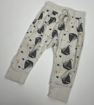 Pantalones de punto de algodón orgánico Hanna Andersson WHERE THE WILD THINGS ARE MAX 85 2 2T Foto 1 de 4