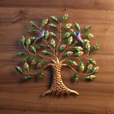 Iron Painted Decorative Wall Bird Tree attractive for Home Decor Showpiece