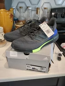 Adidas EQ21 Run Men’s Athletic Shoe Running Sneaker Grey Sz US 11.5 Trainers NWB - Picture 1 of 7