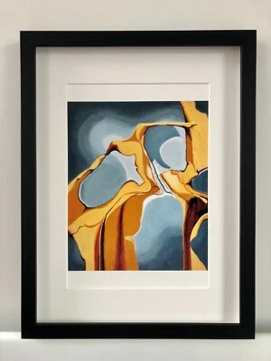 Limited Edition Giclee print signed & numbered Abstract Art Contemporary Framed! - Image 1 of 4