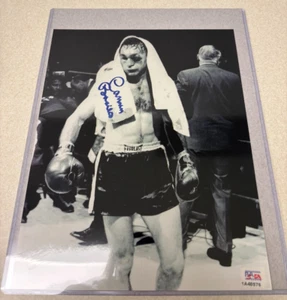 Foto firmada por Carmen Basilio 8x10 certificado de autenticidad PSA/DNA campeón de boxeo foto autógrafo - Imagen 1 de 4