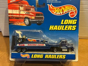 Hot Wheels Long Haulers NEU Rennwagen Dragster Racing Team Semi Trailer Truck - Bild 1 von 5