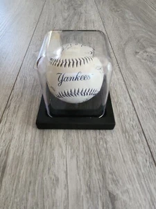 2010 NY YANKEES BASEBALL TEAM PRINT SIGNED COLLECTORS REPLICA BALL - Picture 1 of 4