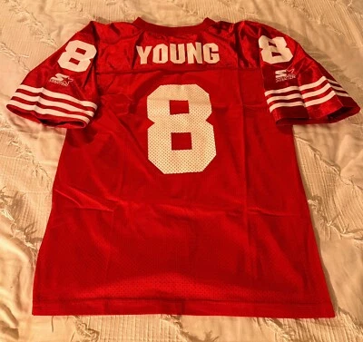 Camiseta deportiva Steve Young 1995 de los 49ers de San Francisco (talla 46 para hombre) *de colección* Foto 1 de 4