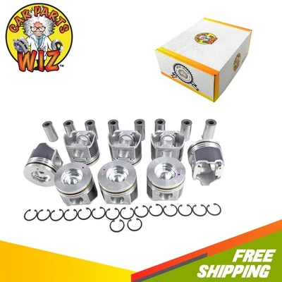 Juego de pistones de motor para 03-10 Ford E-350 Club 6,0 L 32 V Power-Stroke Foto 1 de 2