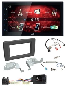 JVC DAB USB Bluetooth 2DIN Lenkrad Autoradio für Renault Master ab 2019 - Bild 1 von 8