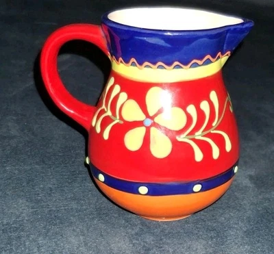 Delrio Salado Hand Painted Spanish Jug - Image 1 of 4