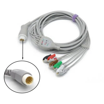 fit for PHILIPS One-piece12pin 5lead ECG EKG Cable Grabber Clip For M3535A 4735A - image 1 of 4