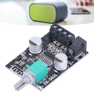 ZK-502L Bluetooth Endstufe Platine Stereo Digital Audio Verstärker Modul USA - Bild 1 von 19