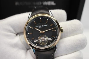 Reloj Automático Raymond Weil CORAZÓN ABIERTO REF 2780 Dos Tonos CAJA Y FOLLETO 42mm 27J - Imagen 1 de 11