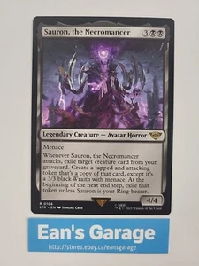 Magic: The Gathering LOTR Sauron, the Nigromancer 0106 LTR Raro - Como Nuevo - Imagen 1 de 2