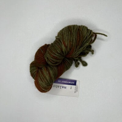 Malabrigo Twist Autumn Forest 100% Pure Baby Merino Wool Yarn 150 Yards - Image 1 of 4