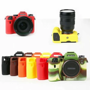 Funda protectora de goma de silicona para cámara para Sony Alpha A9 Mark II - Imagen 1 de 7