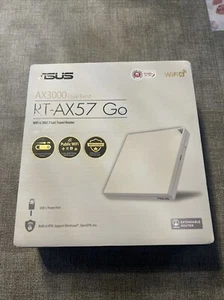 NEW Asus RT-AX57 GO Wi-Fi 6 IEEE 802.11 a/b/g/n/ac/ax Ethernet Cellular Wireless - Picture 1 of 3