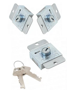 GARAGE DOOR PARTS GARADOR LOCK FOR LIFT HANDLE WESTLAND ENGINEERING LOCKS KEYS - Picture 1 of 13