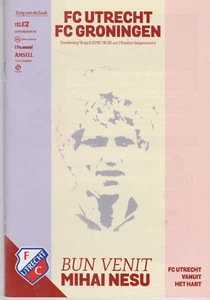 Programme / Programma FC Utrecht v FC Groningen 19-04-2018 - Imagen 1 de 1