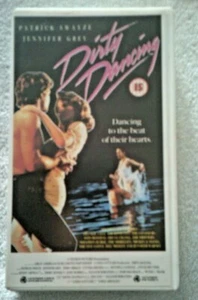 DIRTY DANCING COLLECTABLE VHS 15 PATRICK SWAYZE JENNIFER GREY - Picture 1 of 2