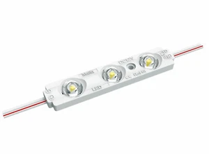 20x 100x 3er LED Module Travo 12V 1,2W Cold White,White & Red Advertising - Picture 1 of 9