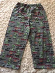 Pantalones Largos de Pijama Faded Glory Niños Gris Verde Dragones 3T - Imagen 1 de 6