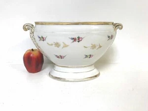 Large Old Paris French Porcelain Footed Tureen - Picture 1 of 8