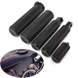 Hand Grips Foot Peg Shifter Peg For Harley Dyna Touring Softail Sportster 883 XL - Picture 1 of 14
