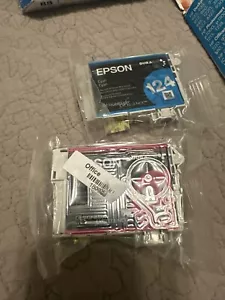 Cartucce di inchiostro Epson 124 NUOVE OEM ciano e magenta - Foto 1 di 3