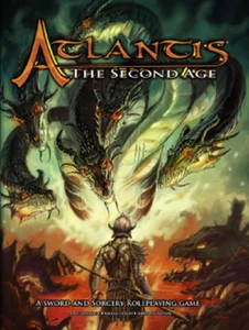 Atlantis: The Second Age RPG - Core Book ding n dent - Picture 1 of 1