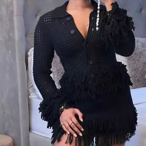 ZARA : Checked Knit Jacket with Fringing : 4331/004 : UK Buyers_Get It Faster!! - Picture 1 of 10