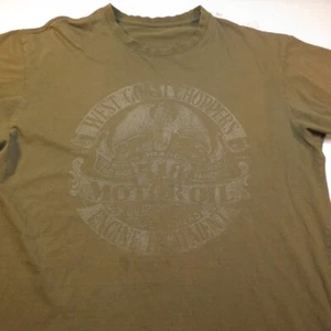 WEST COAST CHOPPERS JESSE JAMES WCC MOTOR OIL MOTORCYCLE BIKER T SHIRT L Green - Picture 1 of 3