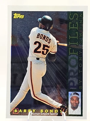 Barry Bonds 1996 Topps Pro Files #NL-03 - San Francisco Giants - Image 1 of 3