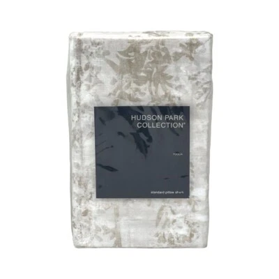 Hudson Park Foglia Gold STANDARD Sham $135 - Image 1 of 4