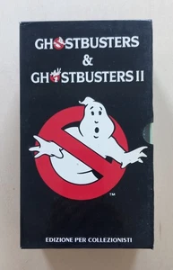 BOX 2 VHS film GHOSTBUSTERS I e II 1991 Italia Columbia per Collezionisti - Picture 1 of 12