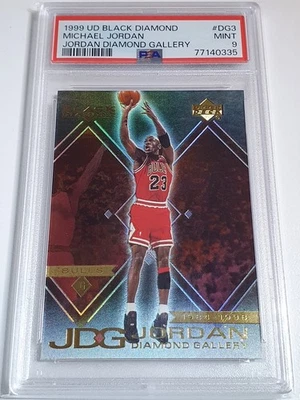 1999 UD Michael Jordan Diamond Gallery #DG3 HOLO Insert - PSA 9 (POP 26) - Image 1 of 2