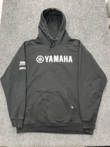 Sudadera con capucha vintage Y2K Yamaha Racing para hombre talla XL negra FX Factory Effex Motocross - Imagen 1 de 13