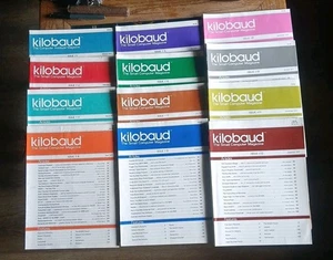 Kilobaud Magazine Small Computer Magazine 1st Year Complete 12 Issues #1-12 1977 - Bild 1 von 24