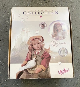 Zapf Creation Designer Doll Bettina Feigenspan Rare Cinderella w/ 2 outfits #334 - Picture 1 of 14