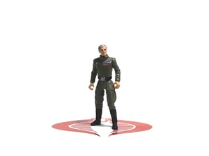 Star Wars Action Figur POTF Grand Moff Tarkin Hasbro 1996 GETRAGENER KOPF  - Bild 1 von 2