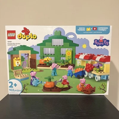 Lego Duplo: Grandpa Pig's Garden and Greenhouse (10461) - New Sealed Peppa Pig - Image 1 of 4