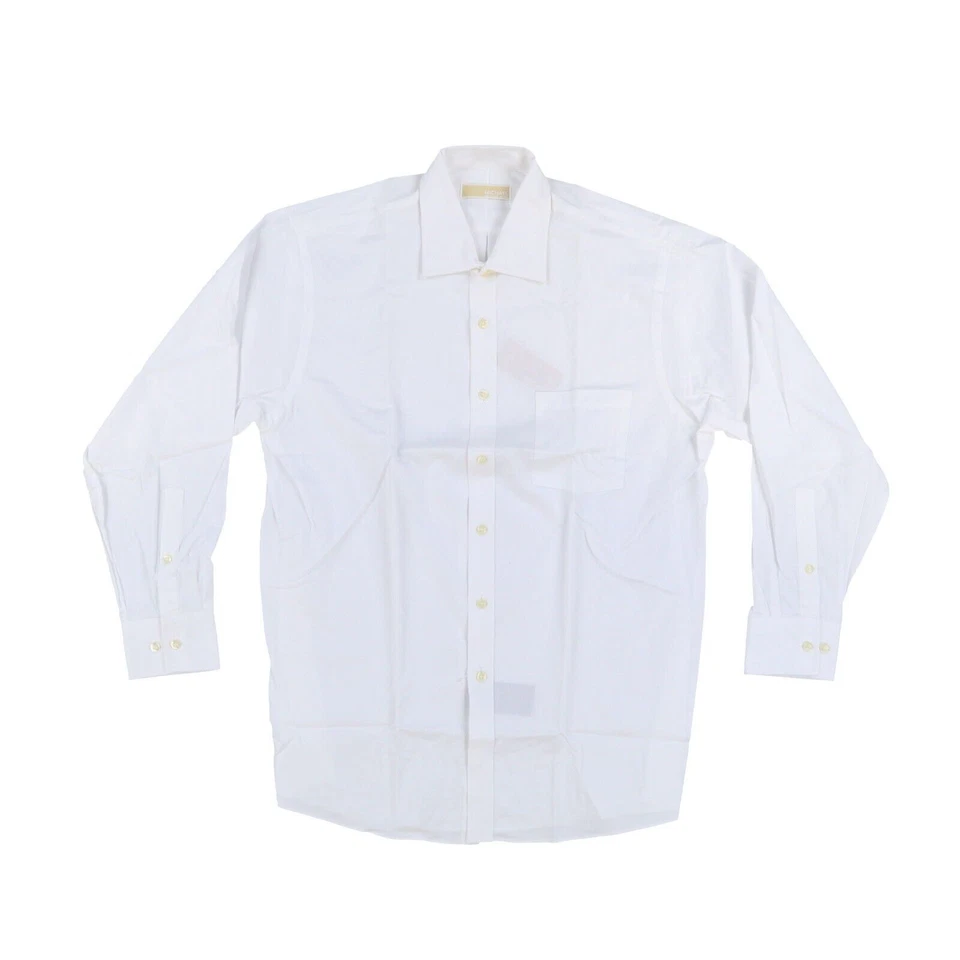 Camisa de vestir Michael Kors para hombre calce clásico manga larga cuello abotonado botón Foto 1 de 1