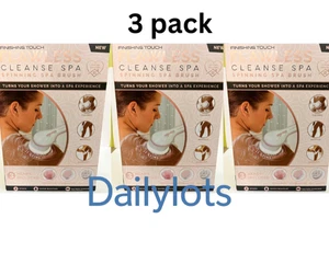 Cepillo de spa giratorio Finishing Touch limpieza impecable 3 cabezales 3 PACK - Imagen 1 de 1