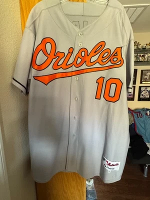 Authentic_Rare Majestic MIGUEL TEJADA Baltimore Orioles Size 52 - Imagem 1 de 4