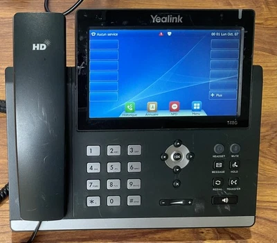 Téléphone Yealink SIP-T48G + alim - Photo 1/4