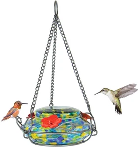 Alimentador para colibríes de relleno superior iluminado a mano GHF7 - Imagen 1 de 7