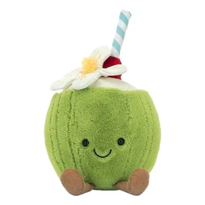 Jelly Cat Amuseables Aruba Kokosnuss Stofftier Stofftier 5,9 Zoll 15 cm - Bild 1 von 12