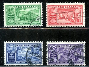LOT 31529 USED 218-221 : STAMPS FROM NEW ZEALAND QUEEN VICTORIA - Picture 1 of 1
